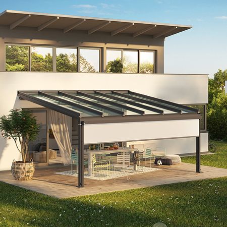 Glas-Terrassendach Terrazza Sempra