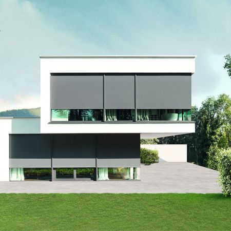 Objekt 496 Perspektive Ganzglasecke